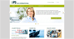 Desktop Screenshot of isgintl.com